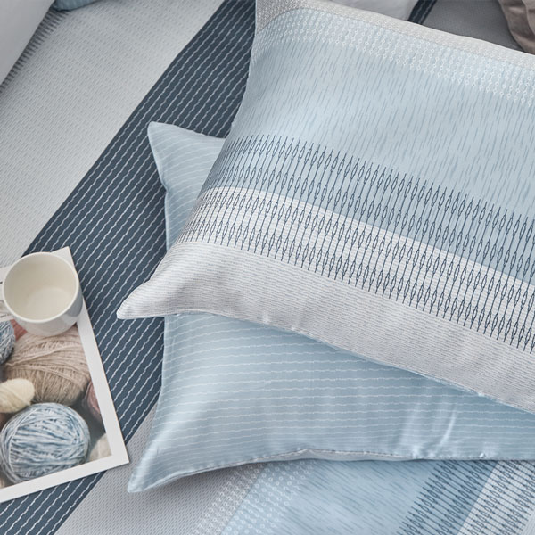 【DUYAN 竹漾】40支100%天絲雙人加大床包被套四件組 / 帕里斯 台灣製