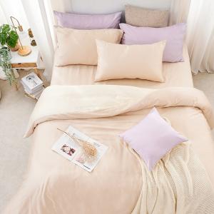 【DUYAN 竹漾】60支萊賽爾天絲雙人床包被套四件組 / 焙香歐蕾 台灣製