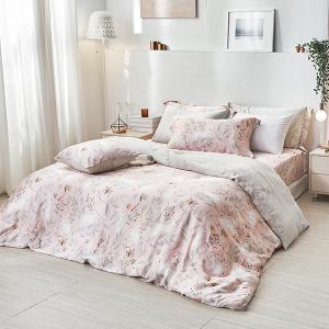 【DUYAN 竹漾】40支100%天絲雙人床包被套四件組  / 瑞比蝶夢 台灣製