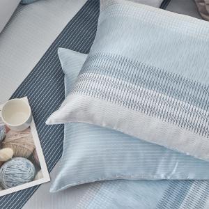 【DUYAN 竹漾】40支100%天絲雙人四件式鋪棉兩用被床包組 / 帕里斯 台灣製