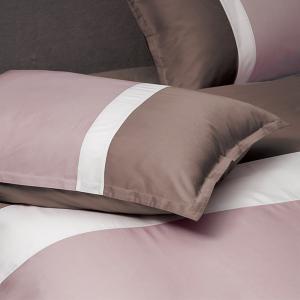 【寬庭】義大利進口棉 簡約寢飾四件式 | 艾格尼 古典褐