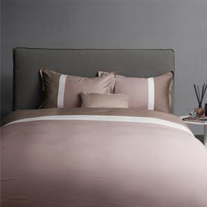 【寬庭】義大利進口棉 簡約寢飾四件式 | 艾格尼 古典褐