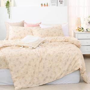 【DUYAN 竹漾】奧地利天絲雙人加大床包涼被四件組 / 心願繡花 台灣製