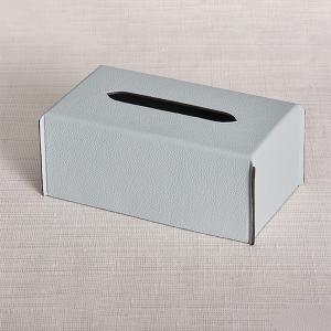 卡斯格CASSIGOLI  | 荔枝紋皮革面紙盒  | 全皮革