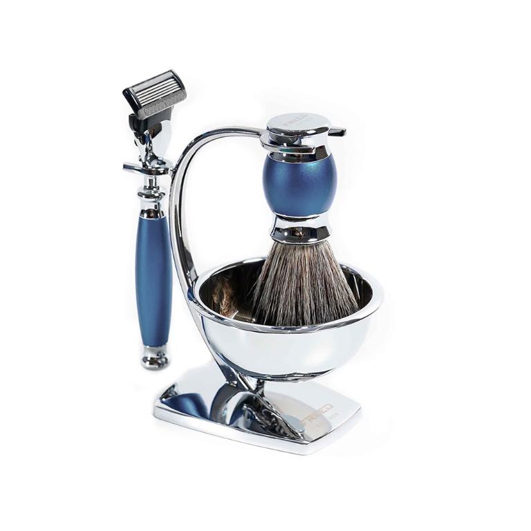 FREED 五刀式刮鬍刀天行者禮盒五件組 -時尚藍