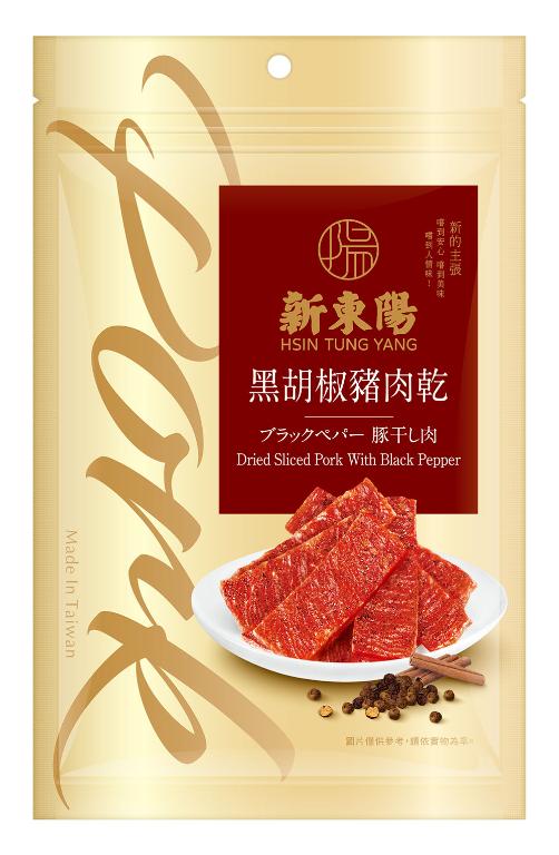 新東陽黑胡椒豬肉乾100G