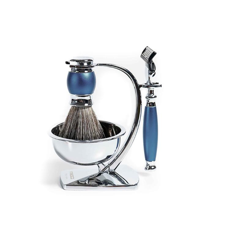 FREED 五刀式刮鬍刀天行者禮盒五件組 -時尚藍