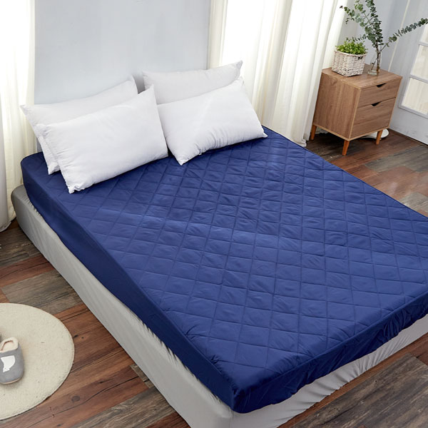 【DUYAN 竹漾】3M高效防潑水透氣雙人床包式保潔墊 / 多款任選