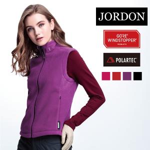 JORDON 女款WINDSTOPPER+POLARTEC防風刷毛背心