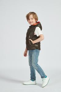 JORDON 兒童超輕連帽羽絨背心