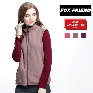 JORDON 女款WINDSTOPPER+FLEECE防風刷毛背心