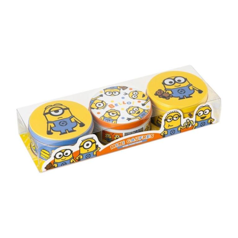 神戶風月堂 小小兵迷你法蘭酥禮盒(18入)