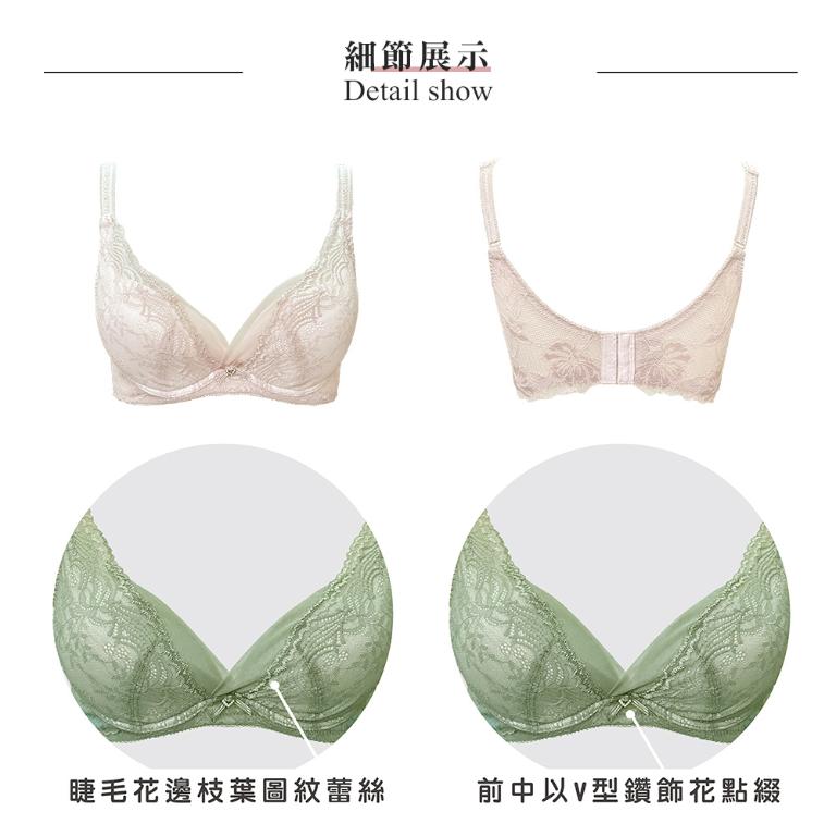 【思薇爾】撩波生命之花系列B-E罩蕾絲集中包覆女內衣(幽靜膚)