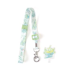 迪士尼三眼怪手機夾片掛繩組 插畫風