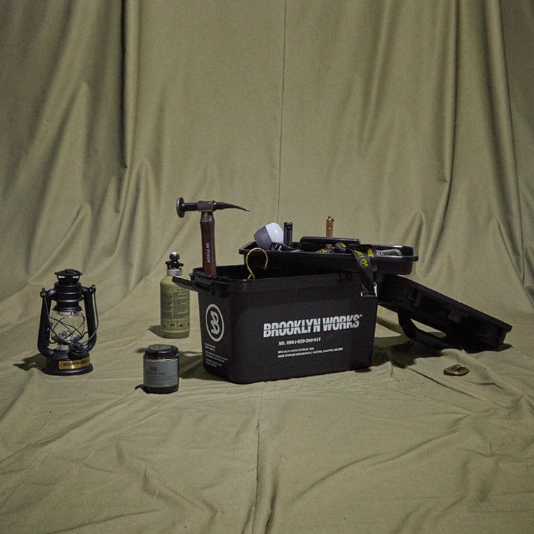 BROOKLYNWORKS｜防塵野戰箱/工具箱-黑色