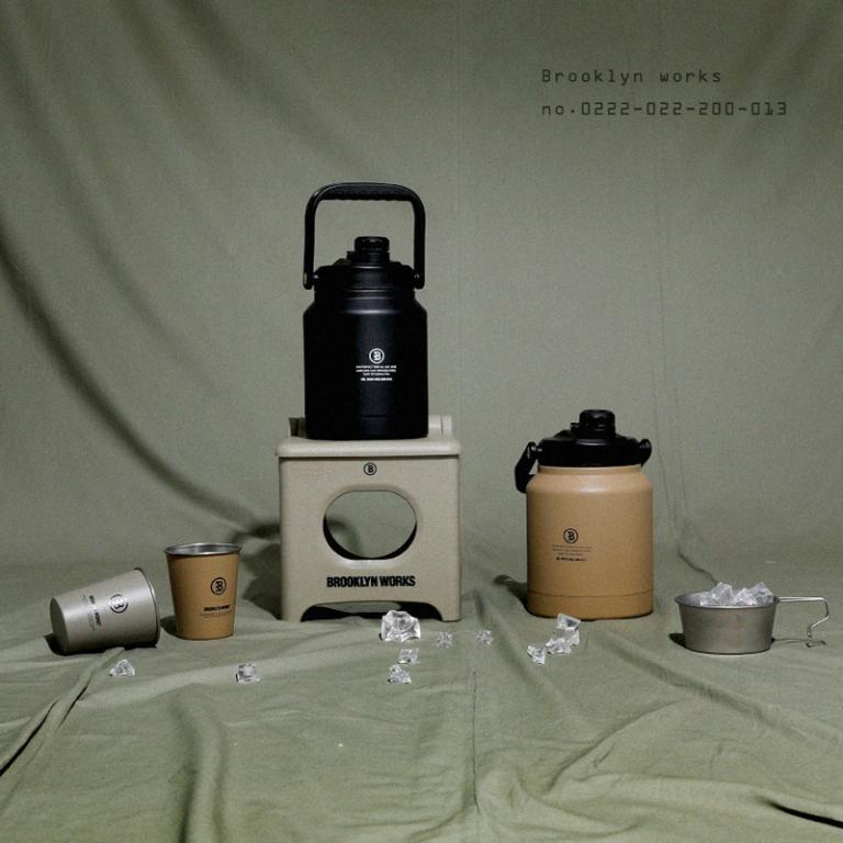 BROOKLYNWORKS｜2.5L 不鏽鋼保冰水壺