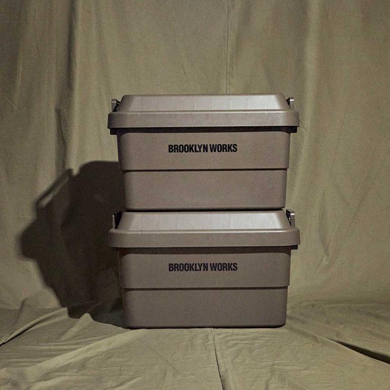 BROOKLYNWORKS｜Cargo多功能耐重露營箱-深棕色