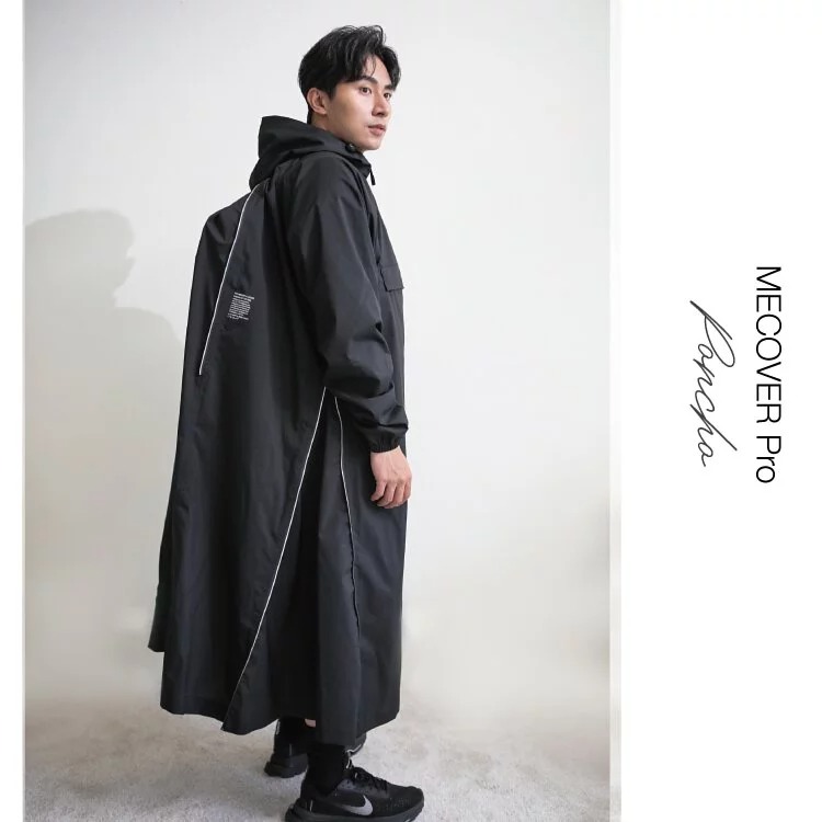 MECOVER Pro｜TORAY集團東麗酒伊南通 (TSD) Tryspec連帽長版雨衣風衣poncho(好評補貨)