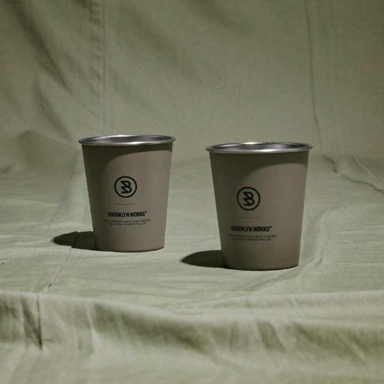 BROOKLYNWORKS｜不鏽鋼單杯 (2入)