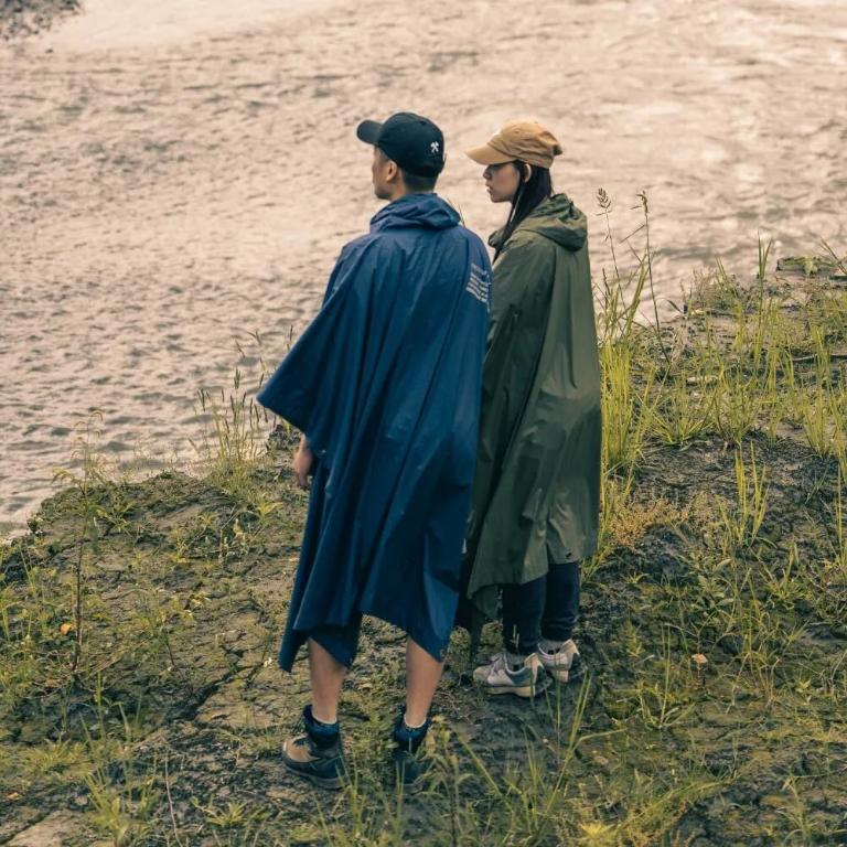 MECOVER｜GO OUT機能兩用斗篷雨衣天幕
