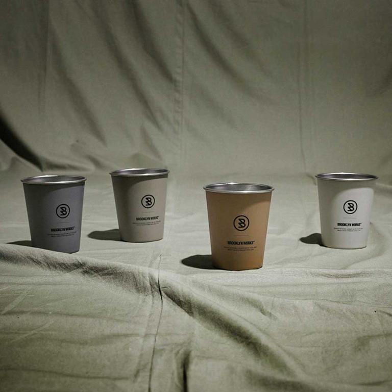 BROOKLYNWORKS｜不鏽鋼單杯 (2入)