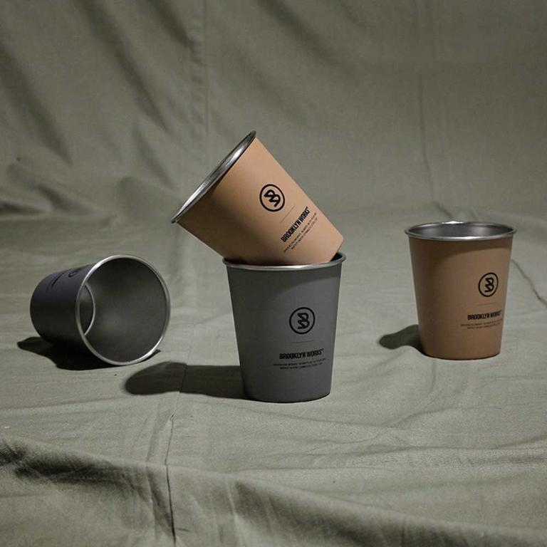 BROOKLYNWORKS｜不鏽鋼單杯 (2入)