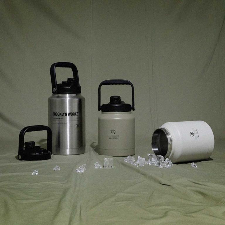 BROOKLYNWORKS｜2.5L 不鏽鋼保冰水壺