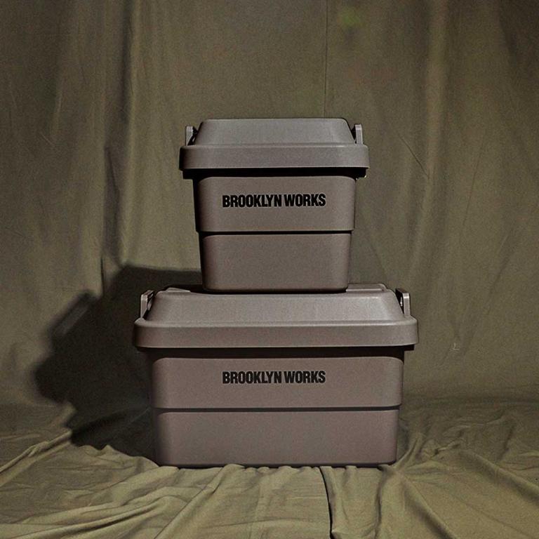 BROOKLYNWORKS｜Cargo多功能耐重露營箱-深棕色