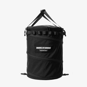 BROOKLYNWORKS｜多用途彈簧收納桶-黑色