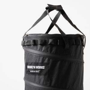 BROOKLYNWORKS｜多用途彈簧收納桶-黑色