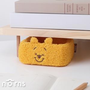 小熊維尼桌面絨毛置物盒