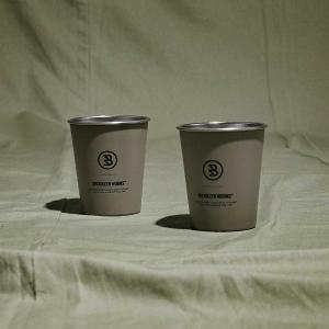 BROOKLYNWORKS｜不鏽鋼單杯 (2入)