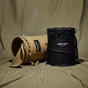 BROOKLYNWORKS｜多用途彈簧收納桶-黑色