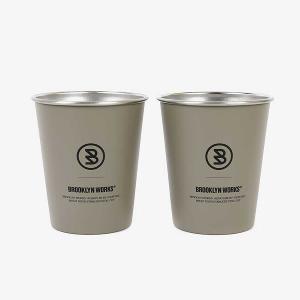 BROOKLYNWORKS｜不鏽鋼單杯 (2入)
