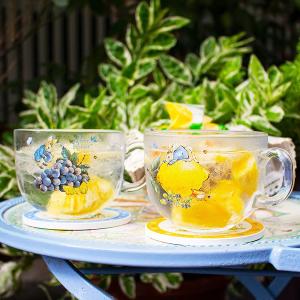 PETER RABBIT 比得兔玻璃湯杯 2入組