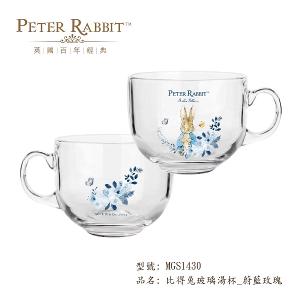 PETER RABBIT 比得兔玻璃湯杯 2入組