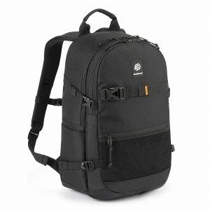 EDGELINK多功能滑板後背包(白LOGO)