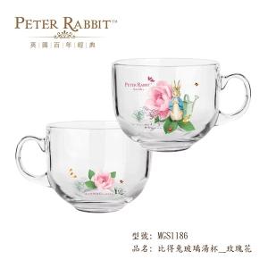 PETER RABBIT 比得兔玻璃湯杯 2入組