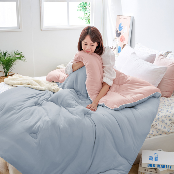 【DUYAN 竹漾】棉被 / Heat Fi / 超柔針織抗菌雲朵被 / 琉璃粉玉