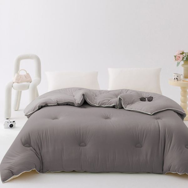 【DUYAN 竹漾】棉被 / Heat Fi / 超柔針織抗菌雲朵被 / 雲灰銀河