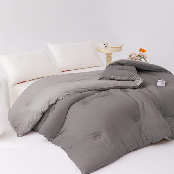 【DUYAN 竹漾】棉被 / Heat Fi / 超柔針織抗菌雲朵被 / 雲灰銀河