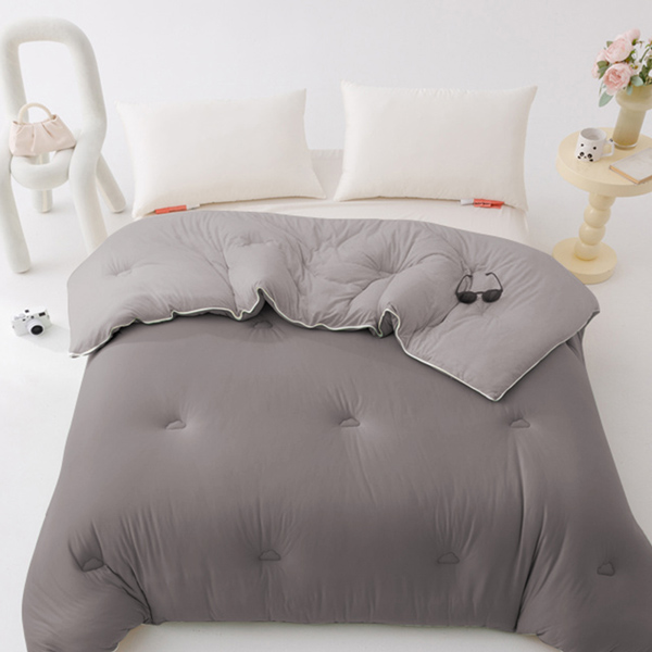 【DUYAN 竹漾】棉被 / Heat Fi / 超柔針織抗菌雲朵被 / 雲灰銀河