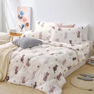 【DUYAN 竹漾】舒柔棉四季被 / 喵語呢喃