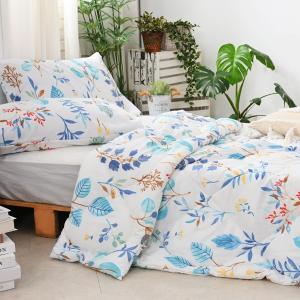 【DUYAN 竹漾】舒柔棉四季被 / 藍凝冰花