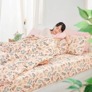 【DUYAN 竹漾】Heat/Fi 可水洗羽絲絨被 / 秘葉花季 台灣製