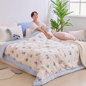 【DUYAN 竹漾】棉被 / Heat Fi / 純棉豆豆絨大豆抗菌被 / 趣味賓狗