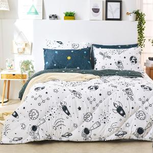 【DUYAN 竹漾】Heat/Fi 可水洗羽絲絨被 / 星旅太空 台灣製