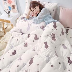 【DUYAN 竹漾】舒柔棉四季被 / 喵語呢喃