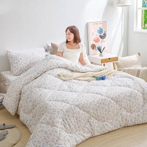 【DUYAN 竹漾】Heat/Fi 可水洗羽絲絨被 / 洋林覓兔 台灣製