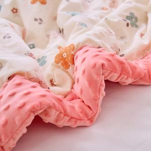 【DUYAN 竹漾】棉被 / Heat Fi / 純棉豆豆絨大豆抗菌被 / 蓓蕾少女